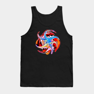 Phoenix Rising transparent background Tank Top